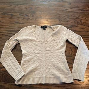 Gray cashmere Ralph Lauren sweater